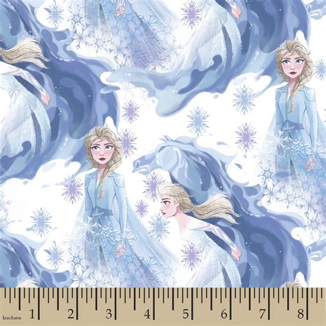 elsa frozen fabric|disney frozen 2 cotton fabric.